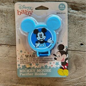 Mickey Mouse Pacifier Clip